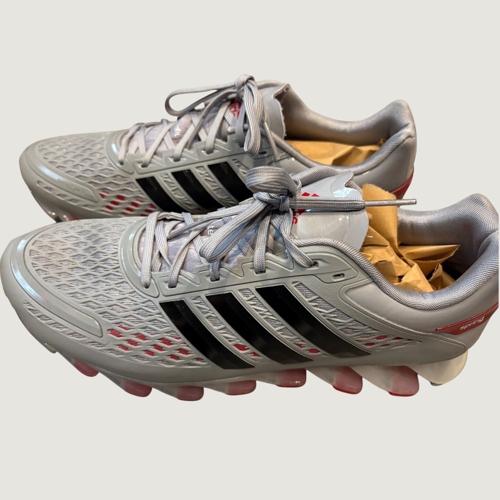 Adidas Springblade Ignite Mens 11 Grey Black Running Shoes Trainers see pics